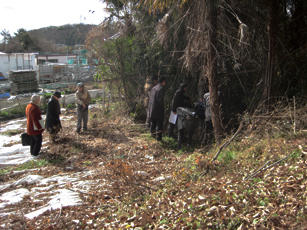 出川町内空気坑跡